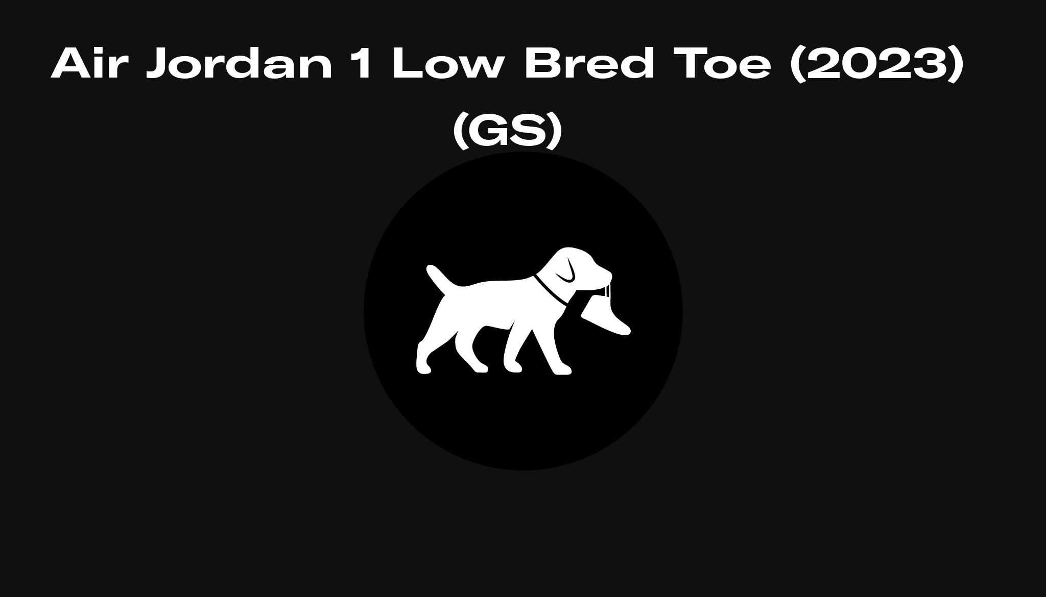 Air Jordan 1 Low Bred Toe (2023) (GS) Release Date, Raffles, and Where